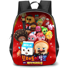 Bread Barbershop Backpack School Bag StudentPack - Characters Formal Suit Series Poster