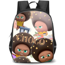 Bread Barbershop Choco Backpack School Bag StudentPack - Choco Fierce Portrait Collage Poster