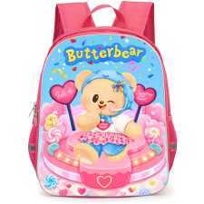 Butterbear Backpack School Bag StudentPack - Butterbear Winking Teddy Bear Candy Poster