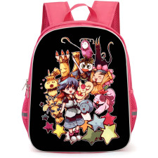 Chrono Cross Backpack School Bag StudentPack - Chrono Cross Characters Chibi Art