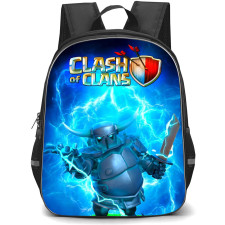 Clash of Clans Pekka Backpack StudentPack - Pekka Standing On Thunder Background