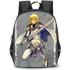 Claymore Clare Backpack School Bag StudentPack - Clare Fierce Sword Series Portrait Poster
