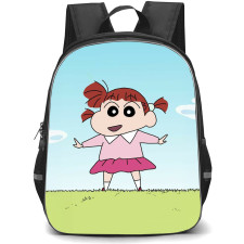Crayon Shin-Chan Nene Sakurada Backpack StudentPack - Nene Sakurada Standing In The Field