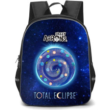 Crazy Aarons Backpack School Bag StudentPack - Crazy Aarons Cosmic Night Sky Total Eclipse Planet Poster