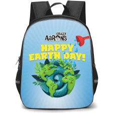 Crazy Aarons Backpack School Bag StudentPack - Crazy Aarons Earth Day Eco Garden Planet Protection Poster