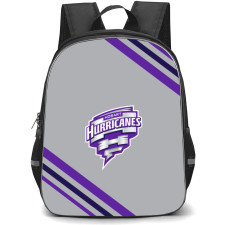 Hobart Hurricanes Backpack School Bag StudentPack - Large Logo Stripe