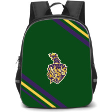 Kolkata Knight Riders Backpack School Bag StudentPack - Large Logo Stripe