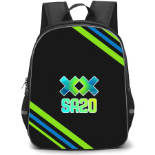 SA20 Backpack School Bag StudentPack - Large Logo Stripe