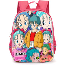 Dragon Ball Z Bulma Backpack School Bag StudentPack - Bulma Different Mood Collage Portrait Poster