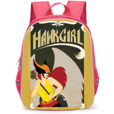 DC Hawk Girl Backpack School Bag StudentPack - Hold Mace Series Poster Comic Art