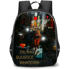 Supergirl Backpack School Bag StudentPack - Supergirl Truth Justice Whatever Poster