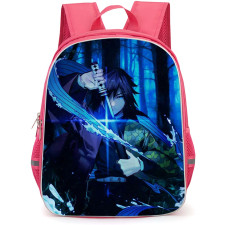Demon Slayer Giyu Tomioka Backpack StudentPack - Giyu Tomioka Drawing Sword And Water