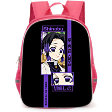Demon Slayer Shinobu Kocho Backpack StudentPack - Shinobu Kocho Poster Layout