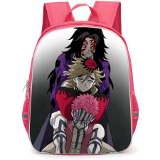 Demon Slayer Backpack StudentPack - Demon Slayer Upper Moon On Top Of Each Other