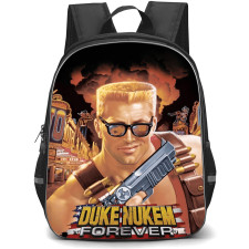 Duke Nukem Forever Backpack School Bag StudentPack - Duke Nukem Forever Always Bet On Duke Phrase Poster