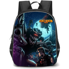 Duke Nukem Backpack School Bag StudentPack - Duke Nukem War Zone Comic Style Poster Art