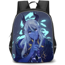 The Dragon Prince Mystery of Aaravos Backpack StudentPack - Aaravos Portrait Shush Gesture
