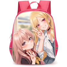 My Dress Up Darling Backpack School Bag StudentPack - Sajuna Inui And Marin Kitagawa Wacky Portrait