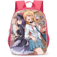 My Dress Up Darling Backpack School Bag StudentPack - Shizuku Kuroe And Marin Kitagawa Back To Back Portrait
