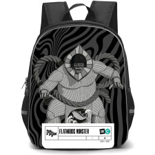 Dan Da Dan Flawoods Monster Backpack School Bag StudentPack - Flawoods Monster Core Card Poster