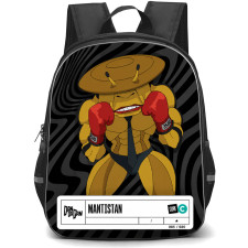 Dan Da Dan Mantisian Backpack School Bag StudentPack - Mantisian Alien Core Card Poster