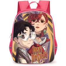 Dandadan Backpack StudentPack - Dandadan Ayase Momo And Okarun Pencil Art