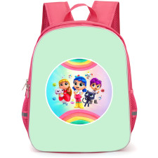 Dance And Sing with True Backpack School Bag StudentPack - Characters Rainbow Circle Poster
