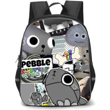 Dandys World Pebble Backpack StudentPack - Pebble Sticker Maina Collage Poster