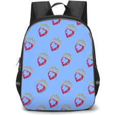 Descendants Evie Backpack School Bag StudentPack - Evie Heart Crown Logo Pattern