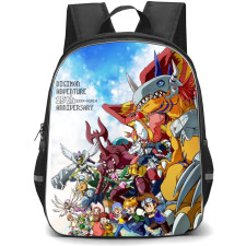 Digimon Backpack StudentPack - Characters 15th Anniversary Poster