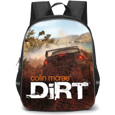 DiRT Backpack School Bag StudentPack - DiRT Colin Mcrae Game Cover Art