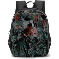 Disney Brave Merida Backpack StudentPack - Brave Merida Collage