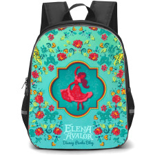Elena of Avalor Elena Backpack School Bag StudentPack - Elena Minimal Floral Series Poster