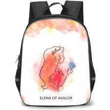 Elena of Avalor Elena Backpack School Bag StudentPack - Elena Watercolor Series Poster