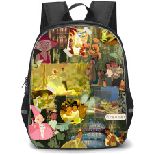 Disney The Princess And The Frog Backpack StudentPack - The Princess And The Frog Characters Collage