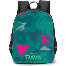 Raya And The Last Dragon Backpack StudentPack - Raya And The Last Dragon Get Into The Spirit Of Disney Cyan Poster