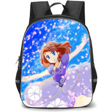 Sofia The First Princess Sofia Backpack School Bag StudentPack - Princess Sofia Happy Sky Portrait 3d