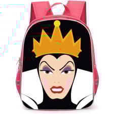 Snow White Evil Queen Backpack StudentPack - Evil Queen Smirk Vector Art