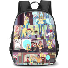 Star Vs The Forces of Evil Backpack School Bag StudentPack - Star Vs The Forces of Evil Characters CalArts Collage