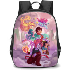 Star Vs The Forces of Evil Backpack School Bag StudentPack - Star Vs The Forces of Evil Characters Looking Side Portrait Poster