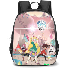 Star Vs The Forces of Evil Backpack School Bag StudentPack - Star Vs The Forces of Evil Characters Fighting Stance Poster