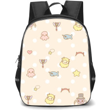 Star Vs The Forces of Evil Backpack School Bag StudentPack - Star Vs The Forces of Evil Polka Dot Beige Pattern