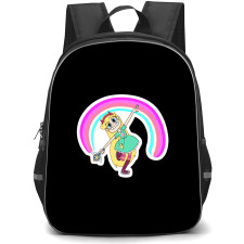 Star Vs The Forces of Evil Star Butterfly Backpack School Bag StudentPack - Star Butterfly Butterfly Sticker