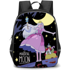 Star Vs The Forces of Evil Star Butterfly Backpack School Bag StudentPack - Star Butterfly Magical Moon Poster
