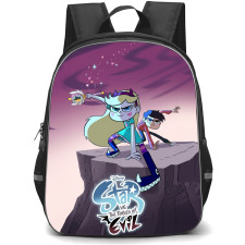 Star Vs The Forces of Evil Backpack School Bag StudentPack - Star Butterfly And Marco Diaz Fighting Stance Series Poster