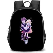 Star Vs The Forces of Evil Backpack School Bag StudentPack - Star Butterfly And Marco Diaz Maid Outfit Sticker