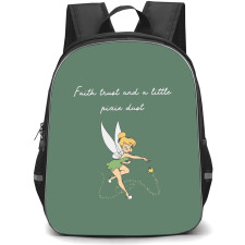 Tinker Bell Backpack StudentPack - Tinker Bell Faith Trust And A LIttle Pixie Dust Illustration Art Poster