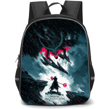 Dragon Age Backpack School Bag StudentPack - Dragon Age Inquisition Brush Art