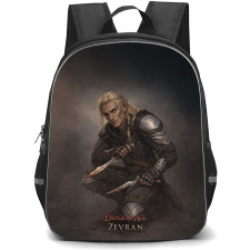 Dragon Age Zevran Backpack School Bag StudentPack - Zevran Portrait Poster