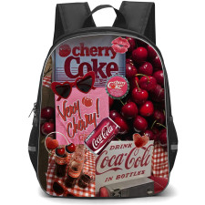 Cherry Coke Backpack School Bag StudentPack - Cherry Coke Collage Poster
